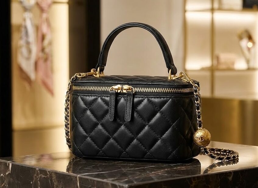 DORIS & JACKY Quilted Square Box Crossbody